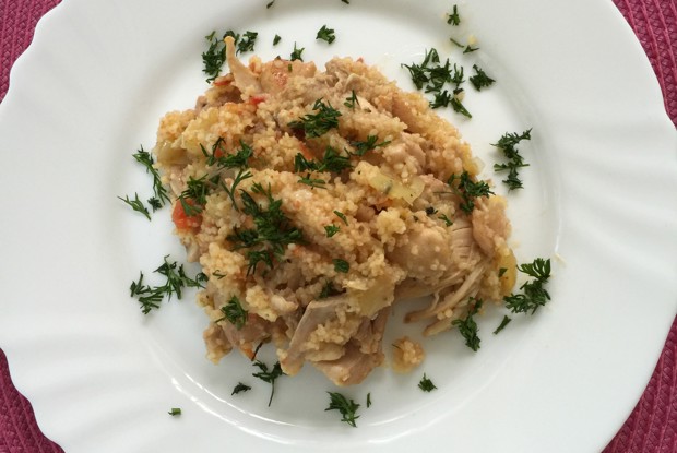Кускус с курицей