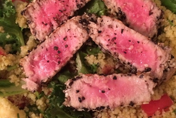 Кускус с тунцом