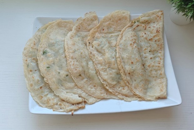 Кутабы на сковороде