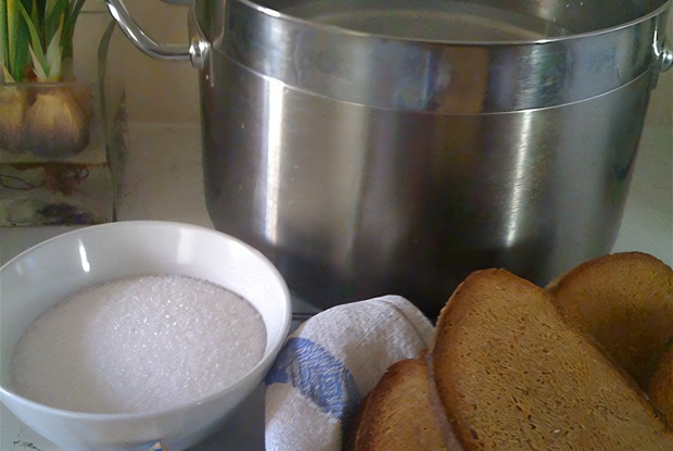 Квас окрошечный домашний