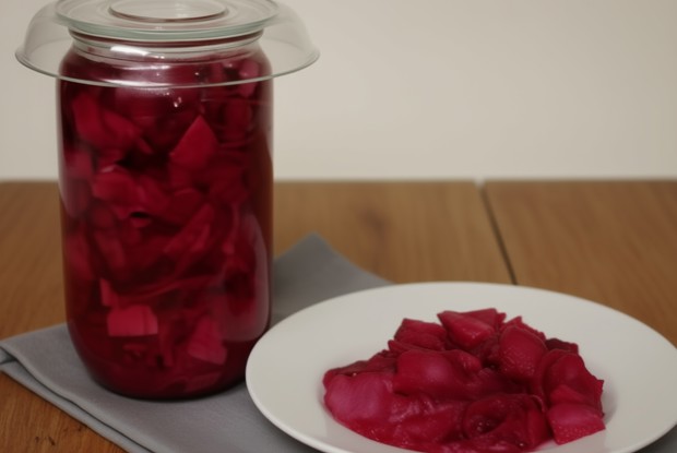 Красная квашеная капуста