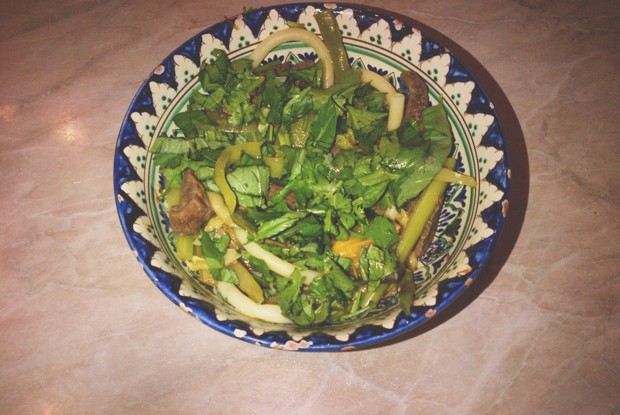 Лагман с бульоном