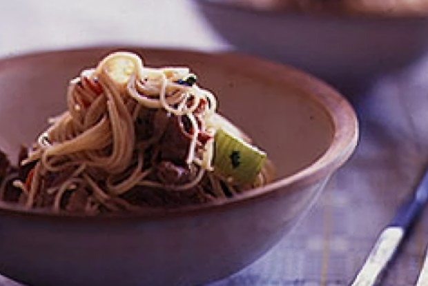 Лапша с говядиной по-тибетски