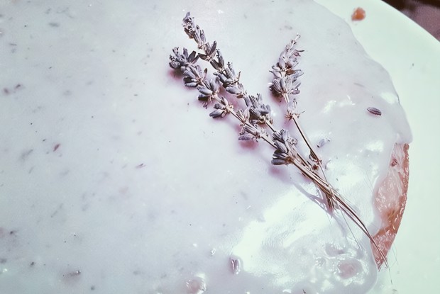 Лавандовый кекс