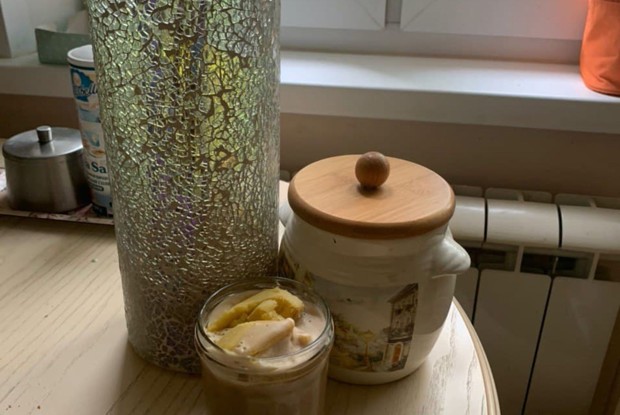 Ледяной десерт с ликером