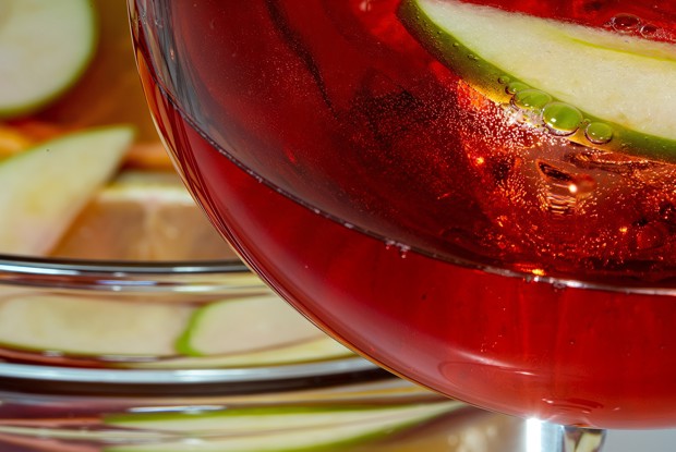 Ледяной пунш с шампанским