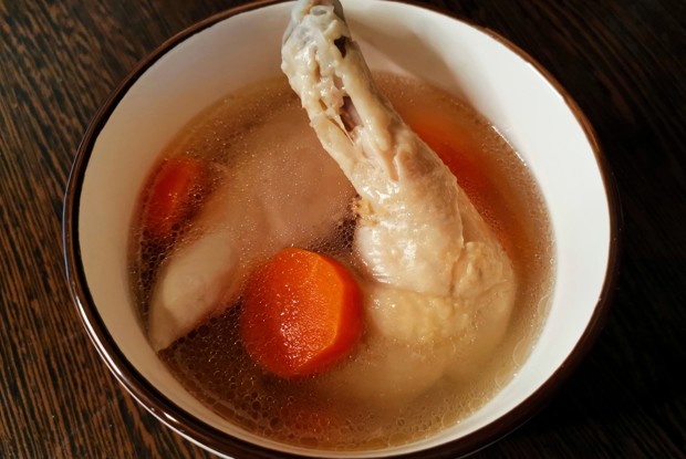 Легкий куриный бульон