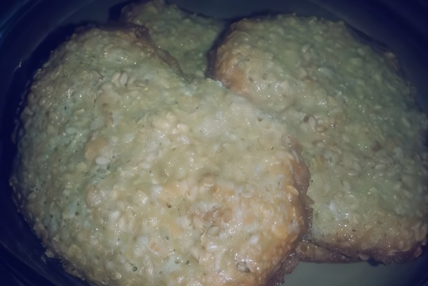 Легкое овсяное печенье