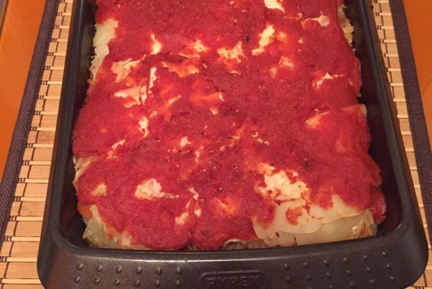 Ленивые голубцы с кроликом