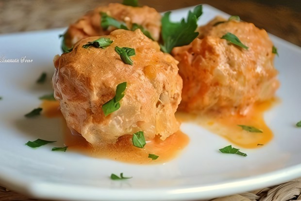 Ленивые голубцы в томатном соусе