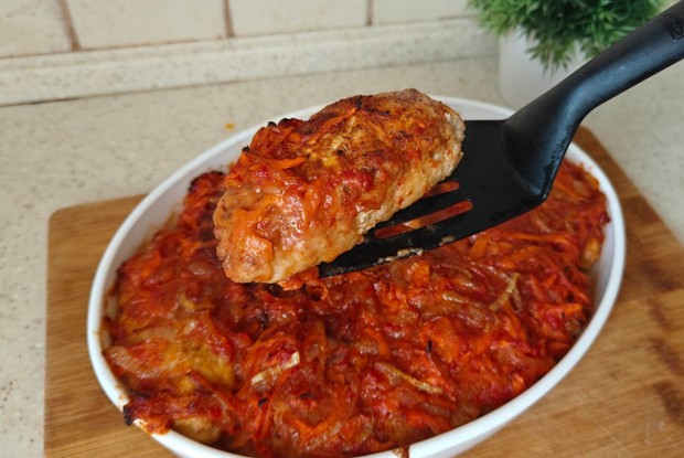 Ленивые голубцы в духовке