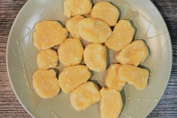 Ленивые вареники с тыквой