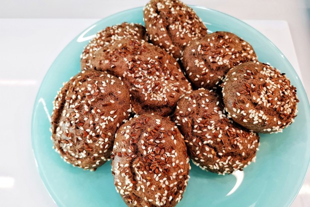 Лепешки из льняной муки