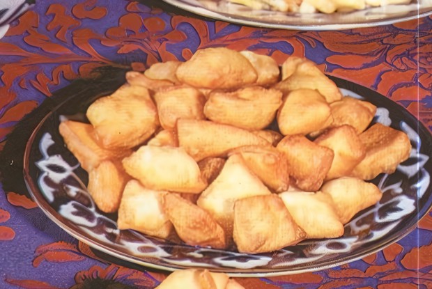 Лепешки казахские (Бауырсаки)