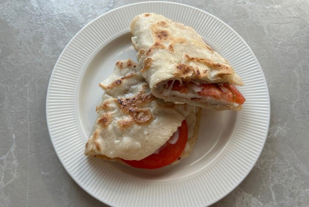 Лепешки с фаршем