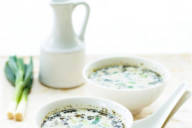 Летний суп из огурцов