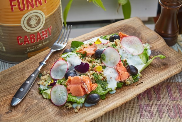 Летний салат с неркой от Funny Cabany