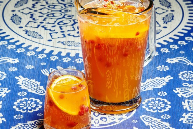 Лимонад «Мандарин-роза»