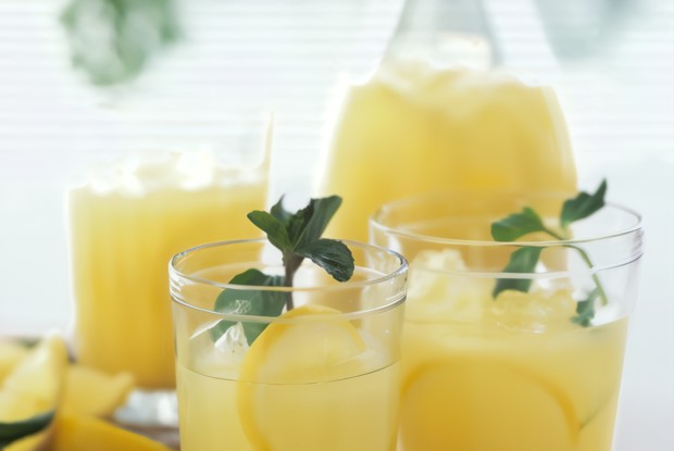Лимонад с базиликом