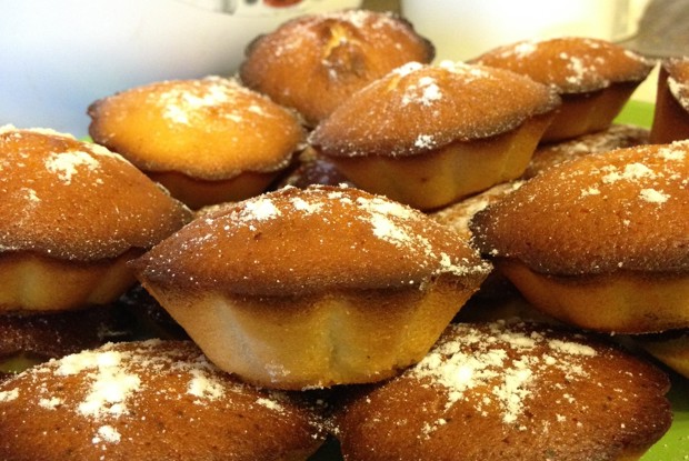 Лимонные маффины на кефире