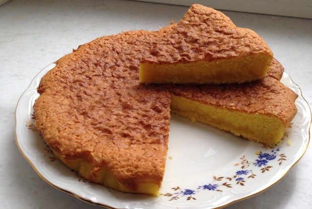 Лимонный кекс с ликером