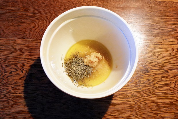 Лимонный маринад с розмарином для баранины