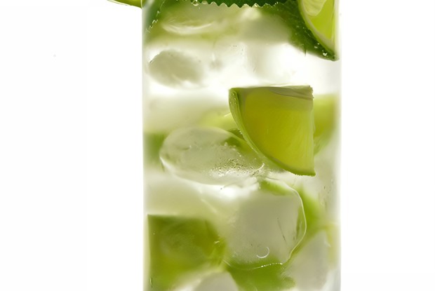 Лимонный напиток с имбирным элем и мятой