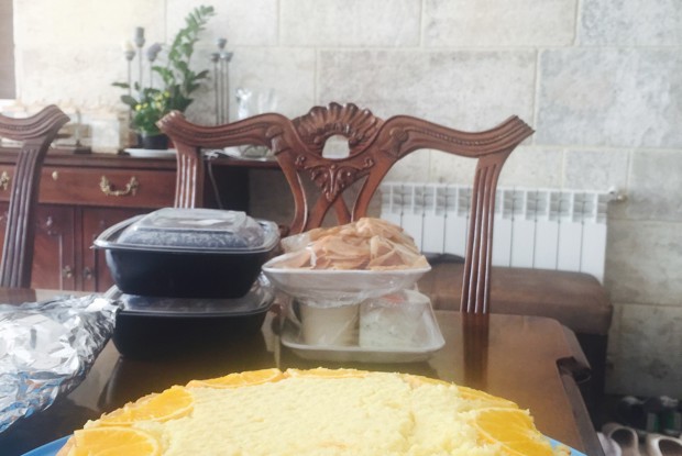 Лимонный пирог с рикоттой