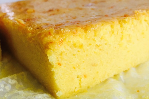 Лимонный пирог на молоке