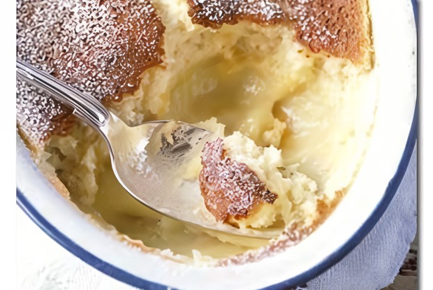 Лимонный пудинг с корицей