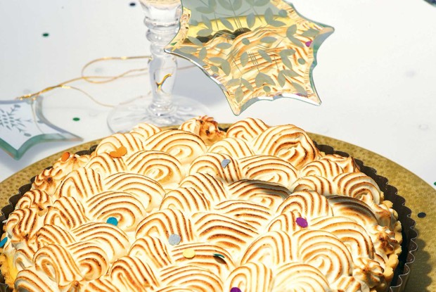 Лимонно-апельсиновый пирог