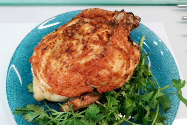 Лимонно-луковая курица в духовке