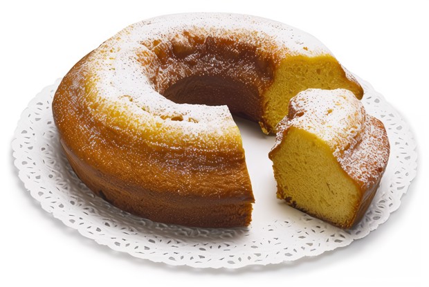 Лимонно-медовый кекс на кефире