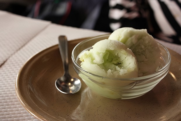 Лимонно-мятный шербет