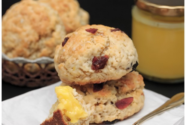 Лимонно-овсяные булочки