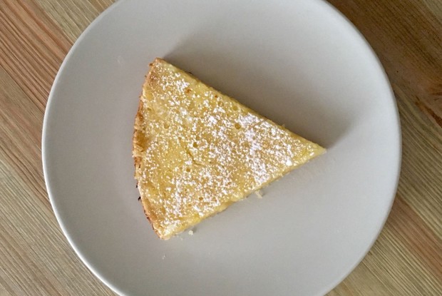 Лимонно-ванильный пирог