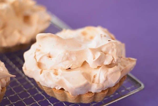 Лимонные корзиночки с безе