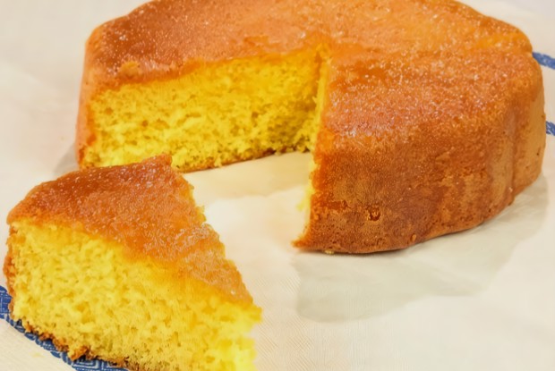 Лимонный бисквит