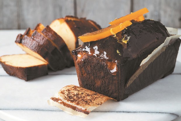 Лимонный фунтовый кекс