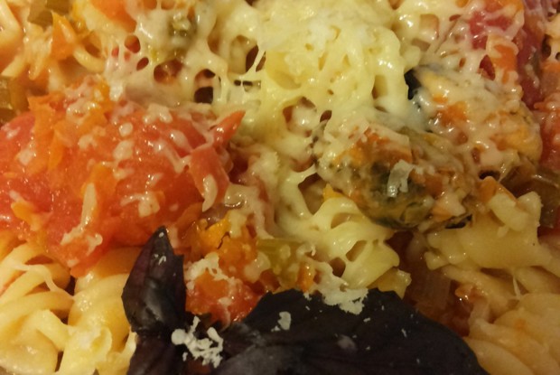 Лингвини с морепродуктами