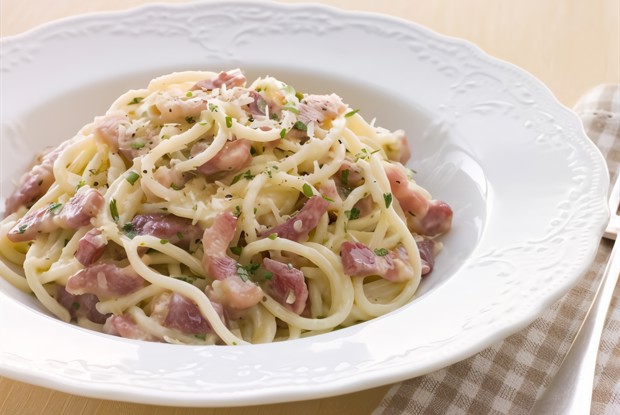 Лингвини с панчеттой