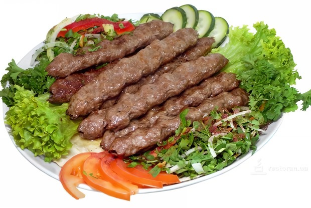 Люля-кебаб из баранины с укропом