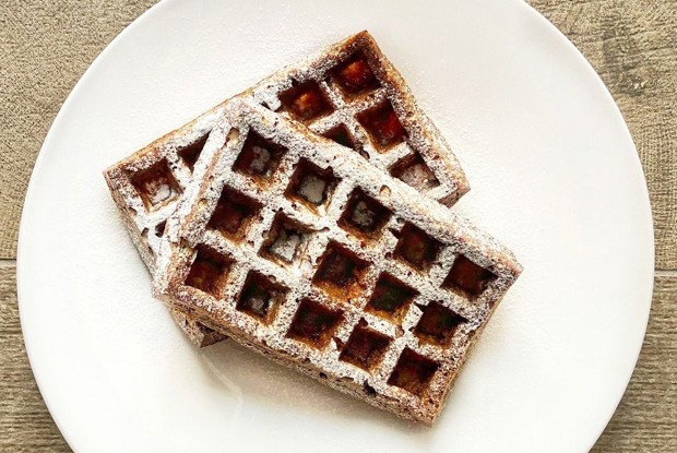 Льняные вафли с морковью