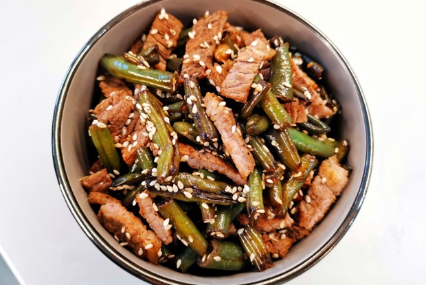 Лобио со свининой