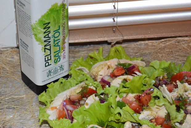 «Лодочки» с начинкой из курицы