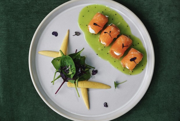 Лосось с крем-чизом