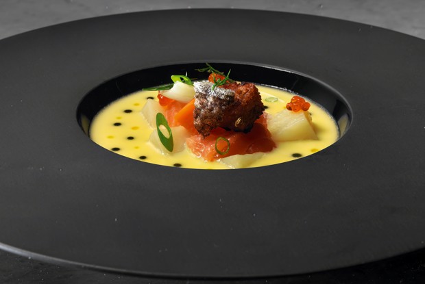 Лососевый суп