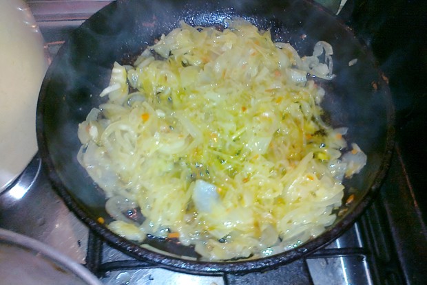 Луковый суп по-русски