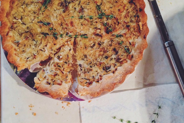 Луковый тарт