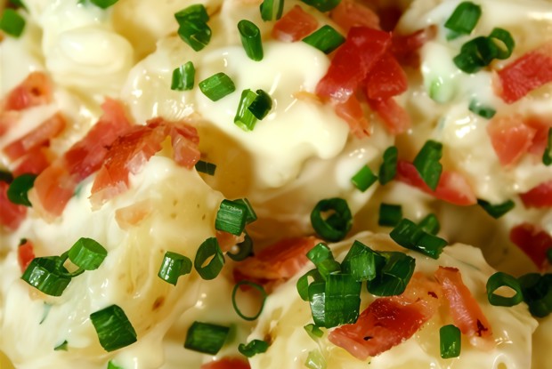 Луково-картофельный салат